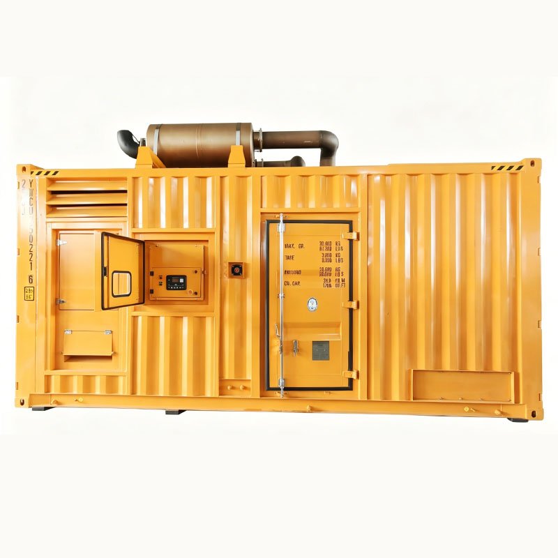 1600kw containerized diesel generator set